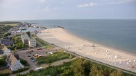 Archived image Webcam Sylt: Hörnum - Beach 19:00