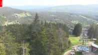 Archived image Webcam View from the top of the Špičák. 13:00
