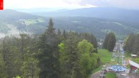 Archived image Webcam View from the top of the Špičák. 13:00