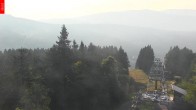 Archived image Webcam View from the top of the Špičák. 07:00