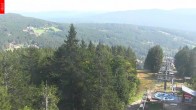 Archived image Webcam View from the top of the Špičák. 13:00