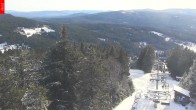 Archived image Webcam View from the top of the Špičák. 09:00