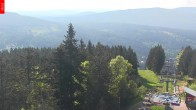 Archived image Webcam View from the top of the Špičák. 07:00