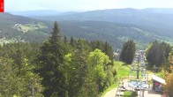 Archived image Webcam View from the top of the Špičák. 11:00
