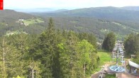 Archived image Webcam View from the top of the Špičák. 15:00