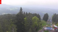 Archived image Webcam View from the top of the Špičák. 05:00