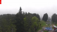 Archived image Webcam View from the top of the Špičák. 07:00