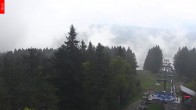 Archived image Webcam View from the top of the Špičák. 13:00