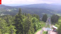 Archived image Webcam View from the top of the Špičák. 11:00