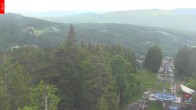 Archived image Webcam View from the top of the Špičák. 13:00