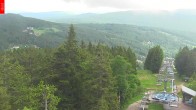 Archived image Webcam View from the top of the Špičák. 15:00