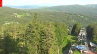 Archived image Webcam View from the top of the Špičák. 17:00
