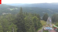 Archived image Webcam View from the top of the Špičák. 17:00