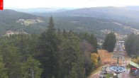 Archived image Webcam View from the top of the Špičák. 11:00