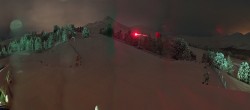 Archiv Foto Webcam Schöneben - Panoramablick von der Mittelstation 23:00