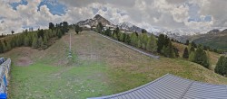 Archiv Foto Webcam Schöneben - Panoramablick von der Mittelstation 13:00