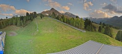 Archiv Foto Webcam Schöneben - Panoramablick von der Mittelstation 19:00