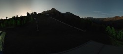 Archiv Foto Webcam Schöneben - Panoramablick von der Mittelstation 23:00