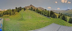 Archiv Foto Webcam Schöneben - Panoramablick von der Mittelstation 13:00
