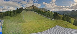 Archiv Foto Webcam Schöneben - Panoramablick von der Mittelstation 17:00