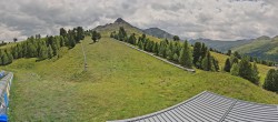 Archiv Foto Webcam Schöneben - Panoramablick von der Mittelstation 13:00