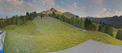 Archiv Foto Webcam Schöneben - Panoramablick von der Mittelstation 19:00
