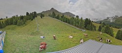 Archiv Foto Webcam Schöneben - Panoramablick von der Mittelstation 13:00