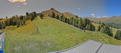 Archiv Foto Webcam Schöneben - Panoramablick von der Mittelstation 11:00