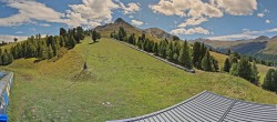 Archiv Foto Webcam Schöneben - Panoramablick von der Mittelstation 13:00