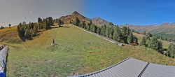 Archiv Foto Webcam Schöneben - Panoramablick von der Mittelstation 09:00