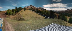 Archiv Foto Webcam Schöneben - Panoramablick von der Mittelstation 03:00