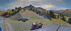 Archiv Foto Webcam Schöneben - Panoramablick von der Mittelstation 13:00