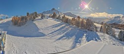 Archiv Foto Webcam Schöneben - Panoramablick von der Mittelstation 13:00