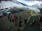 Archived image Webcam Gemsstock Andermatt – View Parking Area 07:00