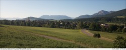 Archiv Foto Webcam Blick auf Teisendorf 06:00