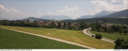 Archiv Foto Webcam Blick auf Teisendorf 13:00