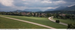 Archiv Foto Webcam Blick auf Teisendorf 13:00