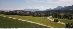 Archiv Foto Webcam Blick auf Teisendorf 13:00