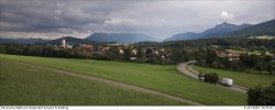 Archiv Foto Webcam Blick auf Teisendorf 15:00
