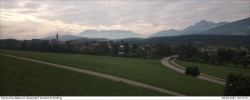 Archiv Foto Webcam Blick auf Teisendorf 06:00