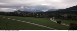 Archiv Foto Webcam Blick auf Teisendorf 13:00