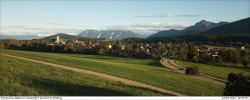 Archiv Foto Webcam Blick auf Teisendorf 17:00