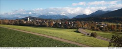 Archiv Foto Webcam Blick auf Teisendorf 15:00