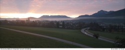Archiv Foto Webcam Blick auf Teisendorf 06:00