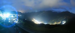 Archiv Foto Webcam Mittelstation Gaislachkogel 21:00