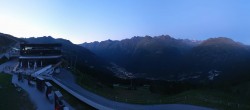 Archiv Foto Webcam Mittelstation Gaislachkogel 19:00
