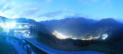 Archiv Foto Webcam Mittelstation Gaislachkogel 19:00