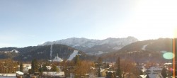 Archiv Foto Webcam Panoramablick Rathaus Garmisch-Partenkirchen 11:00