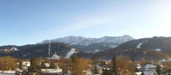 Archiv Foto Webcam Panoramablick Rathaus Garmisch-Partenkirchen 13:00