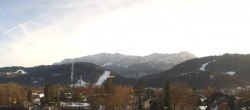 Archiv Foto Webcam Panoramablick Rathaus Garmisch-Partenkirchen 13:00